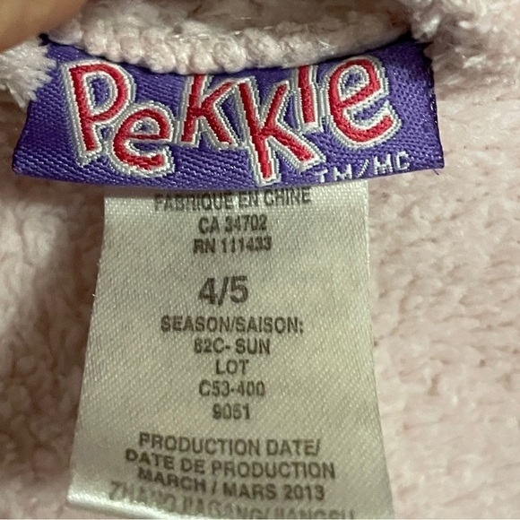 Youth girls bunny robe - Picture 3 of 6